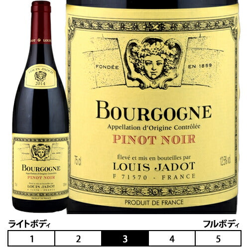ブルゴーニュ ピノ・ノワール[2021]ルイ・ジャド 赤 750ml Louis Jadot