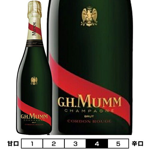 シャンパーニュ マム コルドン ルージュ[N/V] 泡・白 750ml MUMM [Mumm