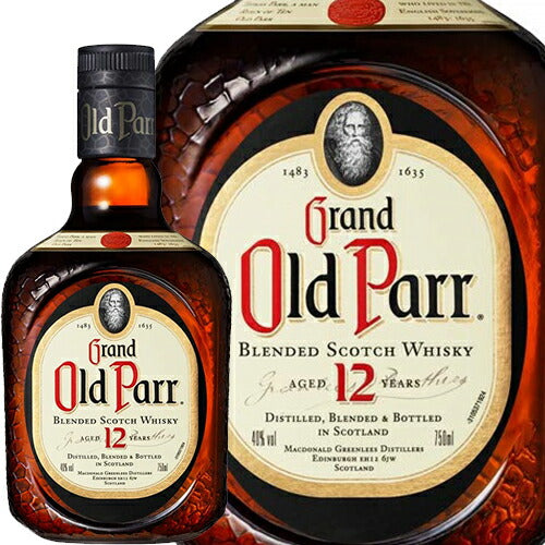 【正規品】オールドパー 12年/Old Parr 12 Years ビン・瓶 スコットランド 750ml 40.0% スコッチウイスキー  ハイボールにおすすめ