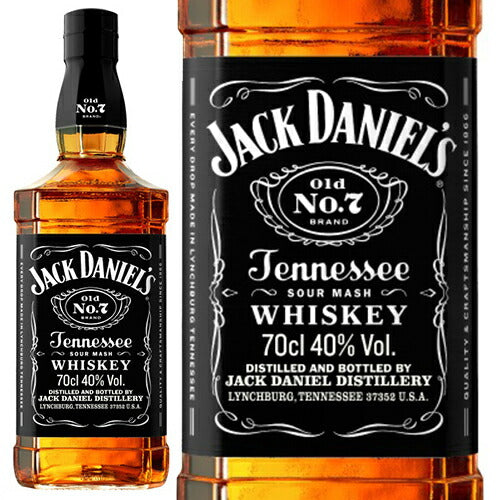 【正規品】ジャック　ダニエル　ブラック（Old No.7）/Jack Daniel's ビン・瓶 アメリカ 700ml 40.0% テネシーウイスキー  ハイボールにおすすめ