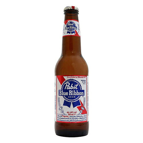 パブストブルーリボン/Pabst Blue Ribbon ビン・瓶 アメリカ ラガー