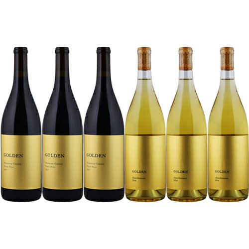 6本セットカリフォルニアワイン赤白飲み比べセット ゴールデン