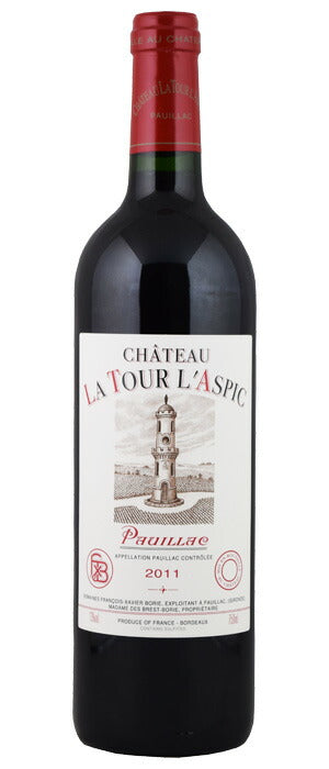 シャトー・ラ・トゥール・ラスピック[2015]ボルドー A.O.C. Pauillac