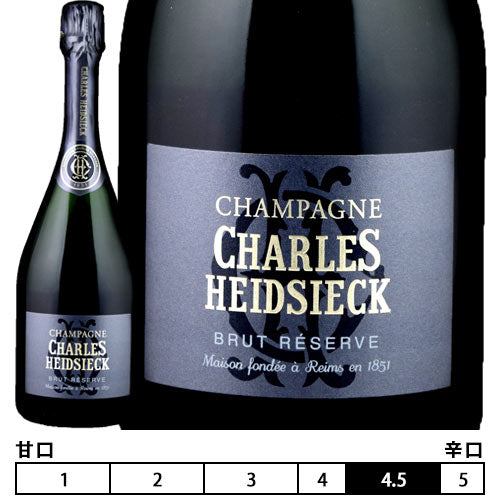 CHARLES HEIDSIECK シャンパン 6本セット 6本セット【正規】シャルル・エドシック[N/V]ブリュット レゼルヴ 箱入