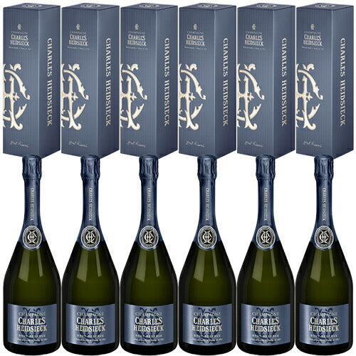 CHARLES HEIDSIECK シャンパン 6本セット 6本セット【正規】シャルル・エドシック[N/V]ブリュット レゼルヴ 箱入