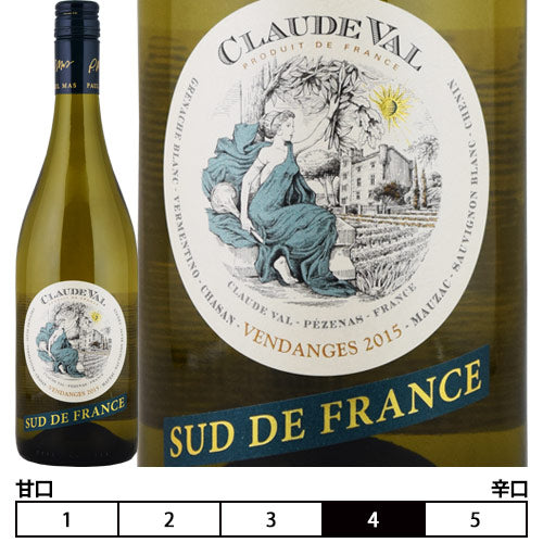 クロード・ヴァル[2022]ドメーヌ・ポール・マス 白 750ml