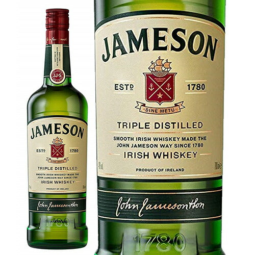 正規品】ジェムソン/JAMESON ビン・瓶 アイルランド 700ml 40.0