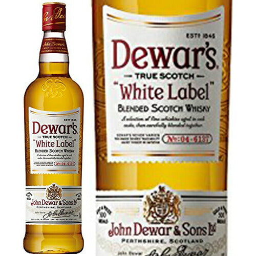 Dewar's White Label スコッチウイスキー 750ml 正規品】デュワーズ ホワイト・ラベル/Dewar's WHITE LABEL ビン